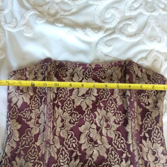 Vintage Corset Style Bustier Lace Top - Picture 8 of 10